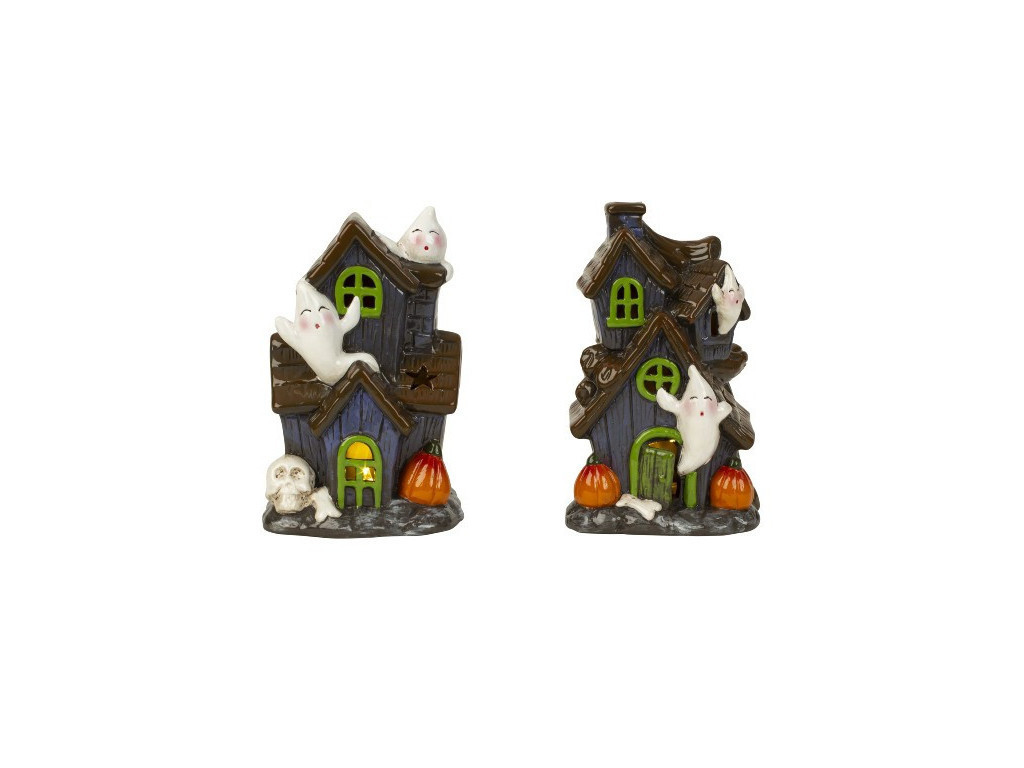 MAKRO - Domček Halloween LED mix