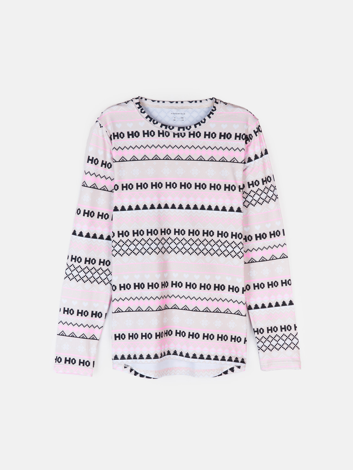 GATE Mäkké tričko s vianočnou potlačou