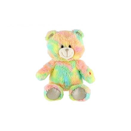 Teddies Rojko medvedík farebný svietiaci s hudbou