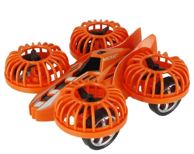 Dron na kolieska 13cm - čierna