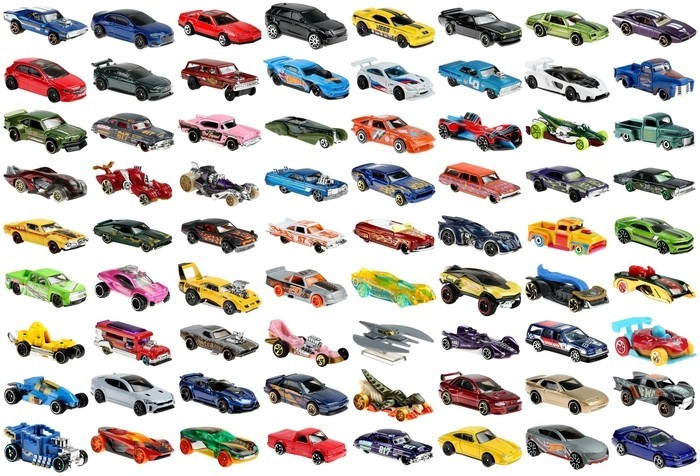 Mattel Hot Wheels autíčka 1:64