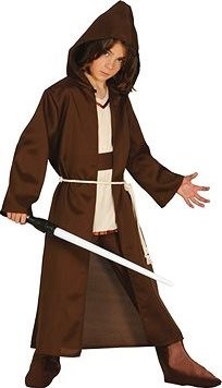 Kostým – Hnedý Plášť – Jedi – veľkosť 7 – 9 rokov