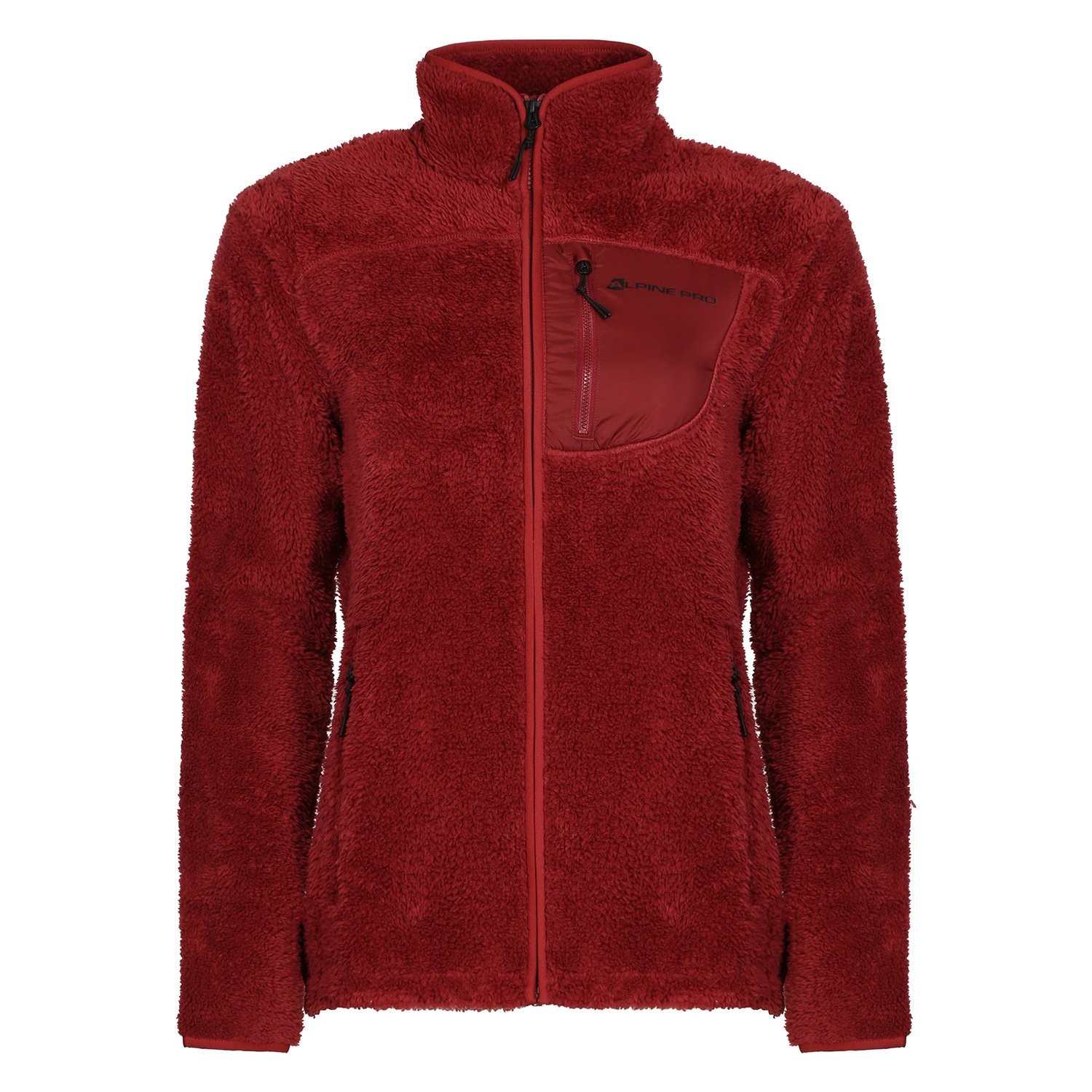 Women's sweatshirt supratherm ALPINE PRO FERADA merlot