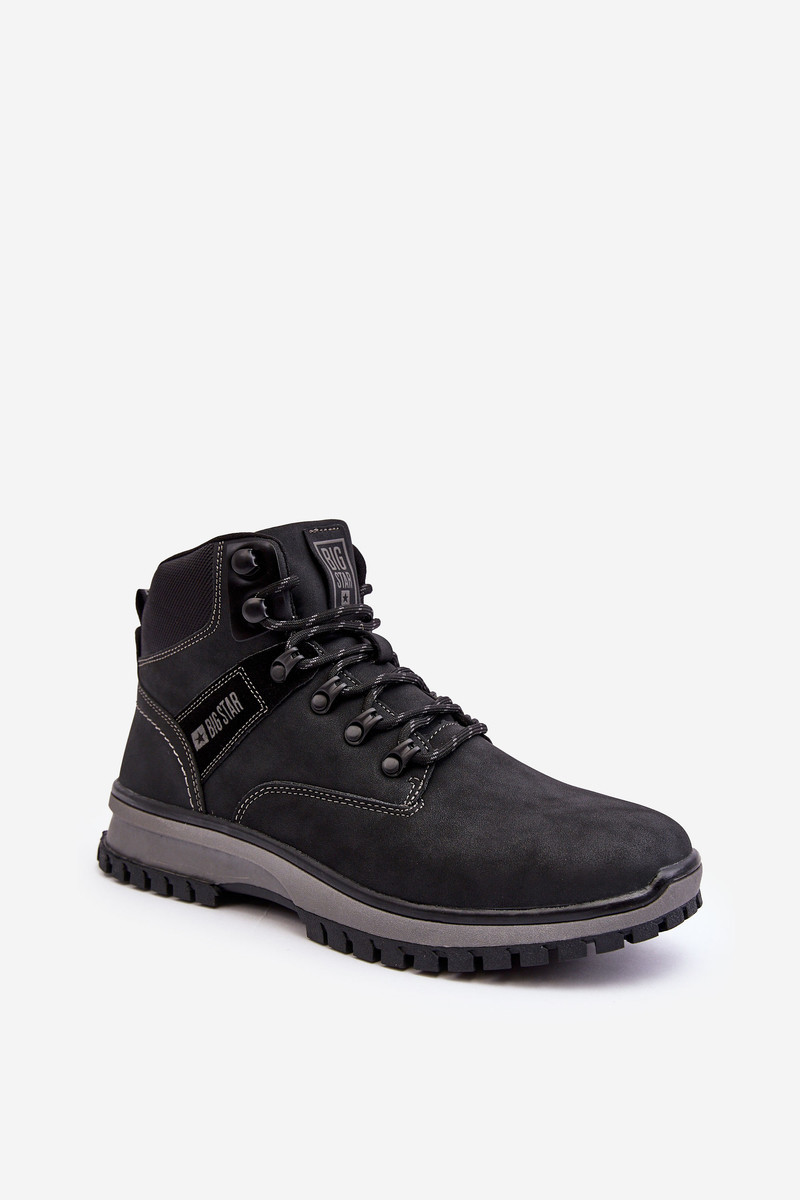 Men's Trekking Shoes Black Big Star