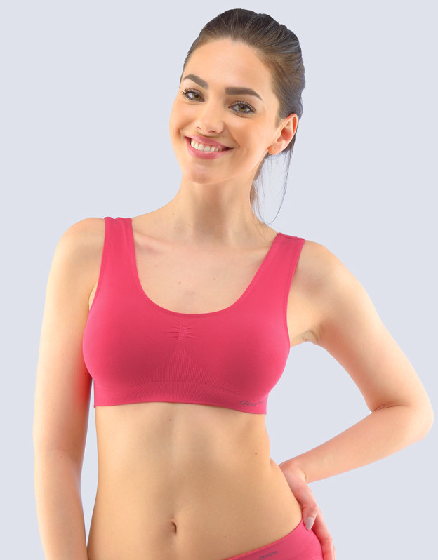 Women's bra Gina bamboo pink