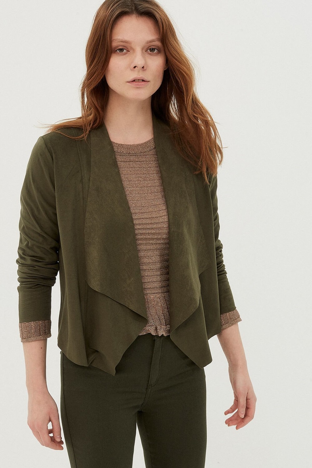 Koton Women's Khaki Coat