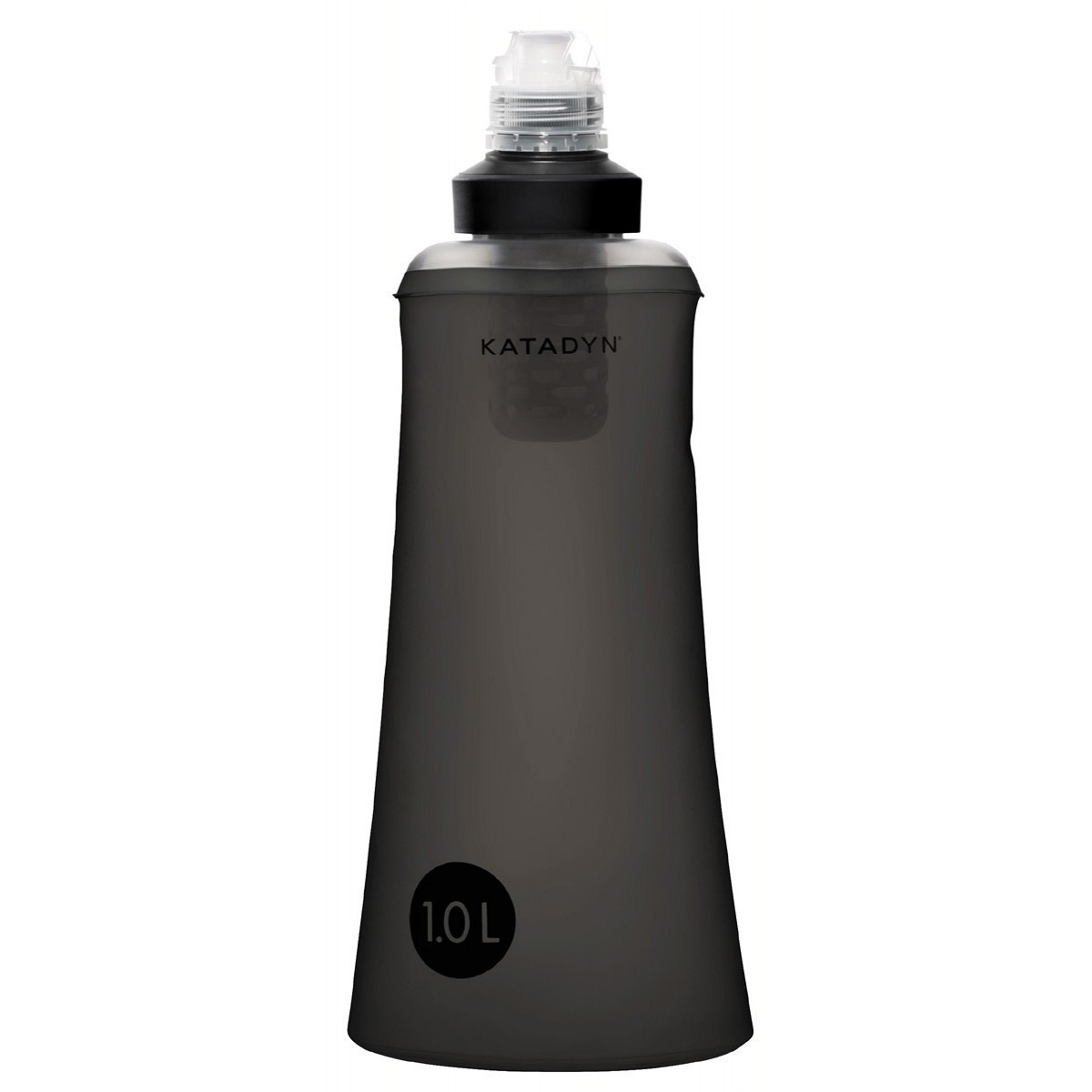 Filtračná fľaša Katadyn BeFree Tactical 1000 ml - sivá