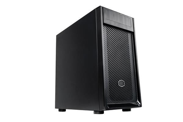 Cooler Master case Elite 300, mini-ITX, bez zdroja, priehľadná bočnica, čierna