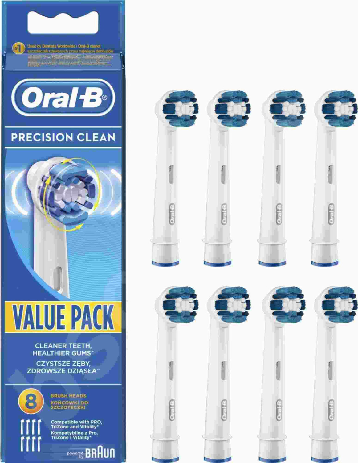 Oral-B Precision Clean 8 ksNáhradná hlavica