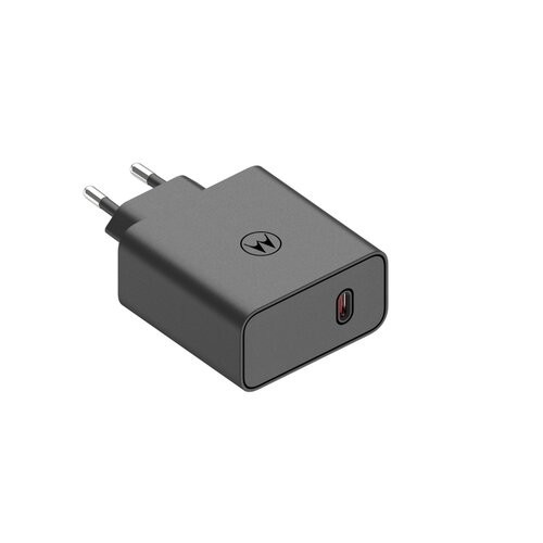 MC-1252 Motorola USB-C 125W Cestovní nabíječka Black (Service Pack)