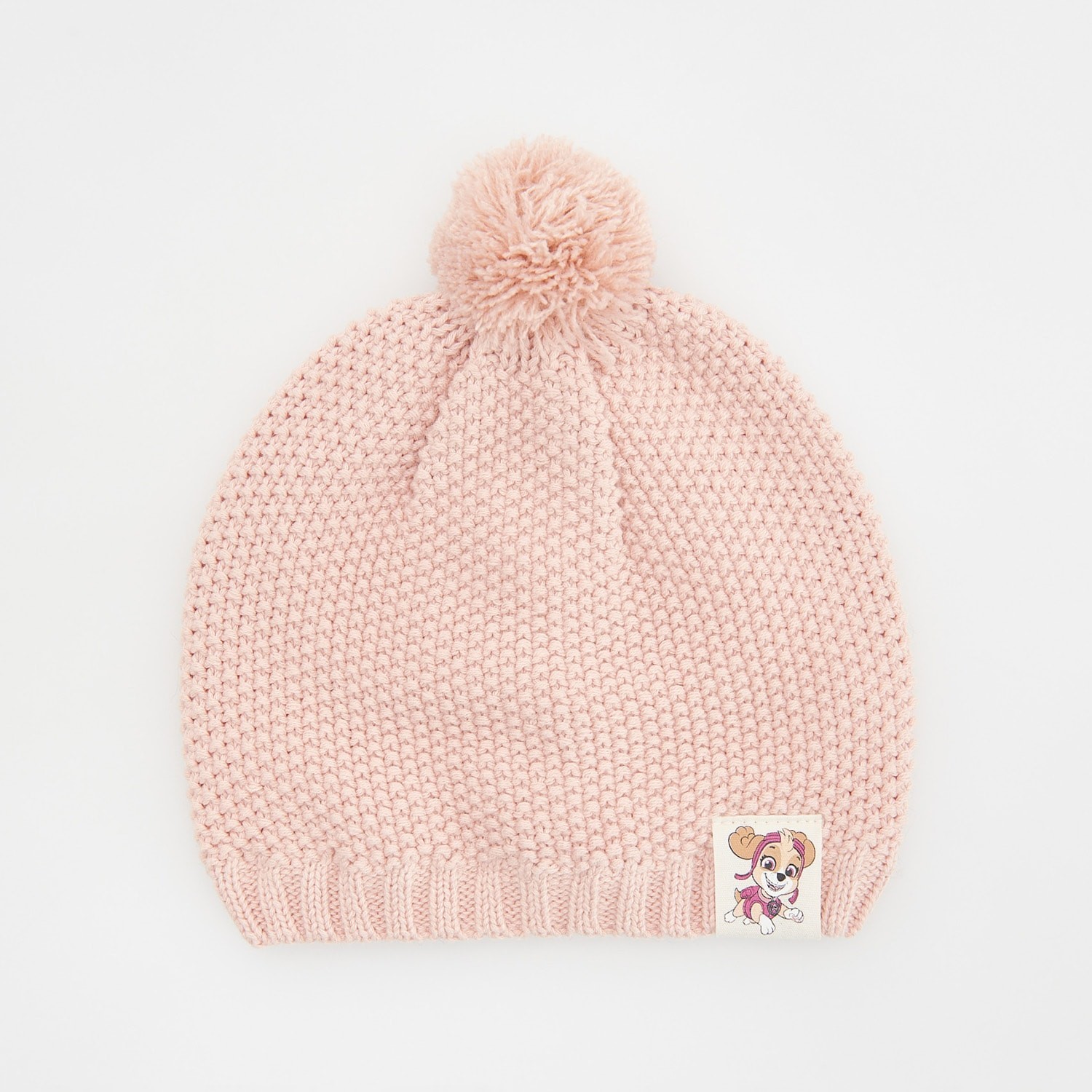 Reserved - Čiapka beanie s brmbolcami PAW Patrol - Ružová