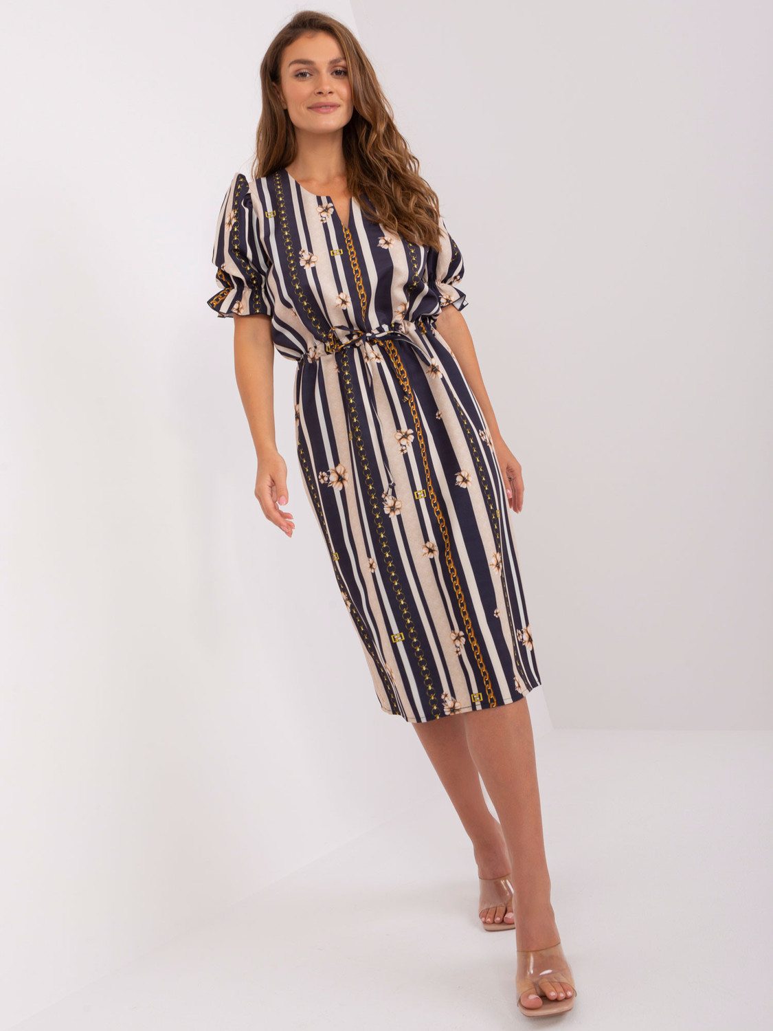 Šaty LK SK 507468 1.20P tmavo modrá 36