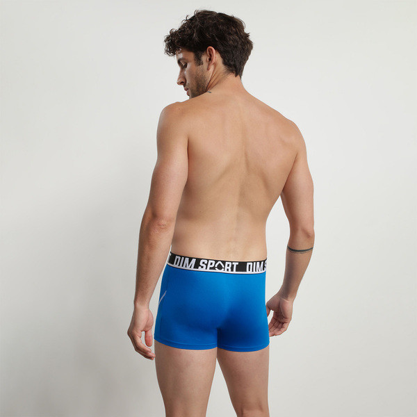 Pánske športové boxerky 3 ks DIM SPORT MICROFIBRE BOXER 3x - DIM SPORT - čierna M