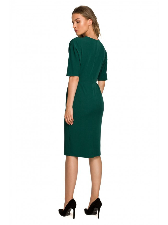 Dámske šaty S313 zelené - Stylove M/L