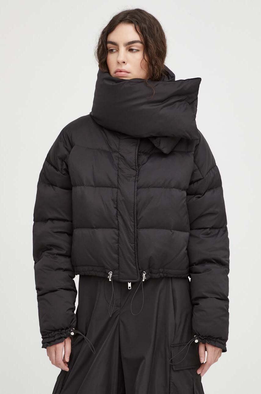 Bunda Herskind dámska, čierna farba, zimná, oversize