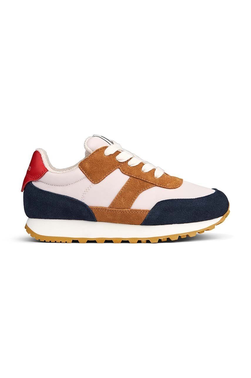 Detské tenisky Liewood LW17989 Jasper Suede Sneakers tmavomodrá farba