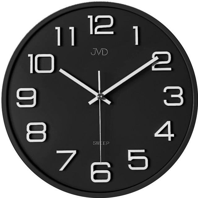JVD Nástěnné hodiny s tichým chodem HX2472.10