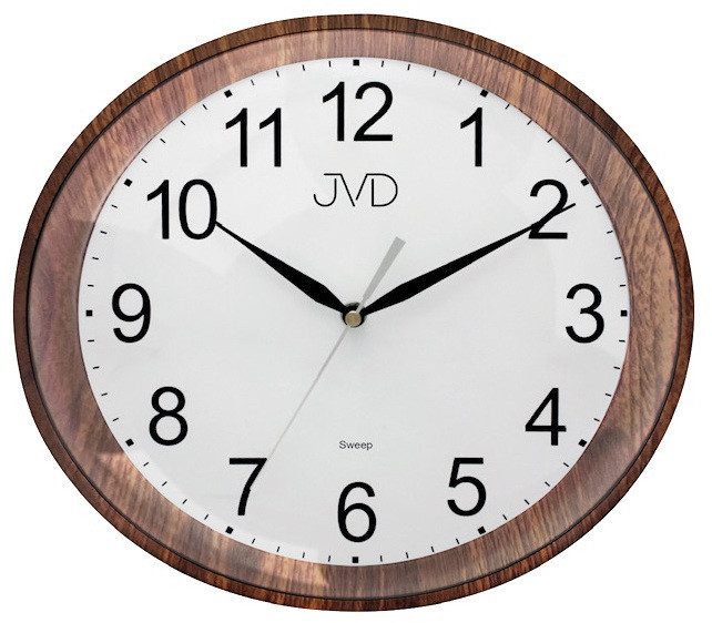 JVD Nástěnné hodiny s tichým chodem HP664.10