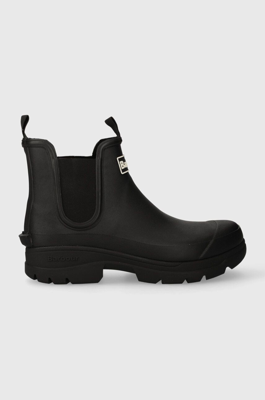 Gumáky Barbour Nimbus pánske, čierna farba, MRF0028BK31