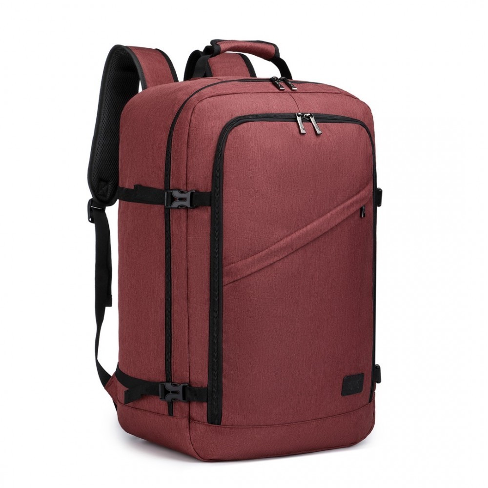 KONO ľahký kabínový bussines batoh - burgundy - 38L