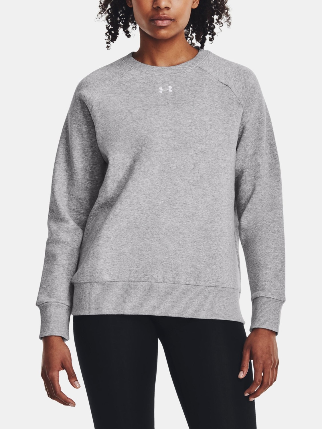 Under Armour Sweatshirt UA Rival Fleece Crew-GRY - Women