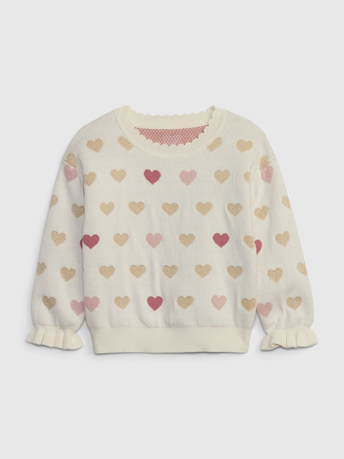 GAP Children's sweater heart pattern - Girls