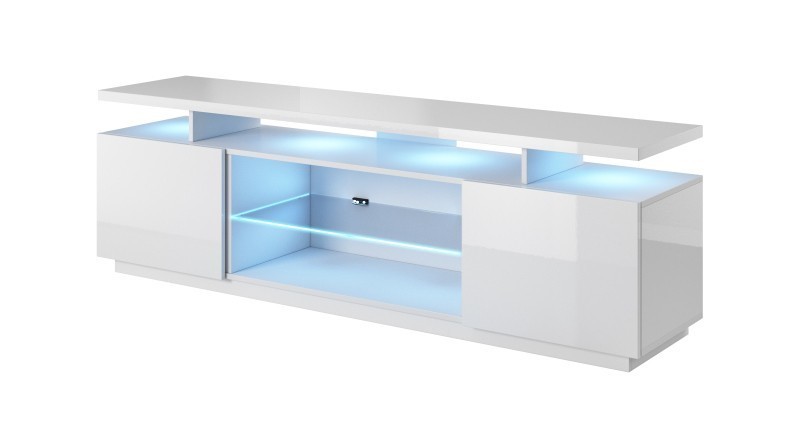 TV stolek EVA 180 cm bílý