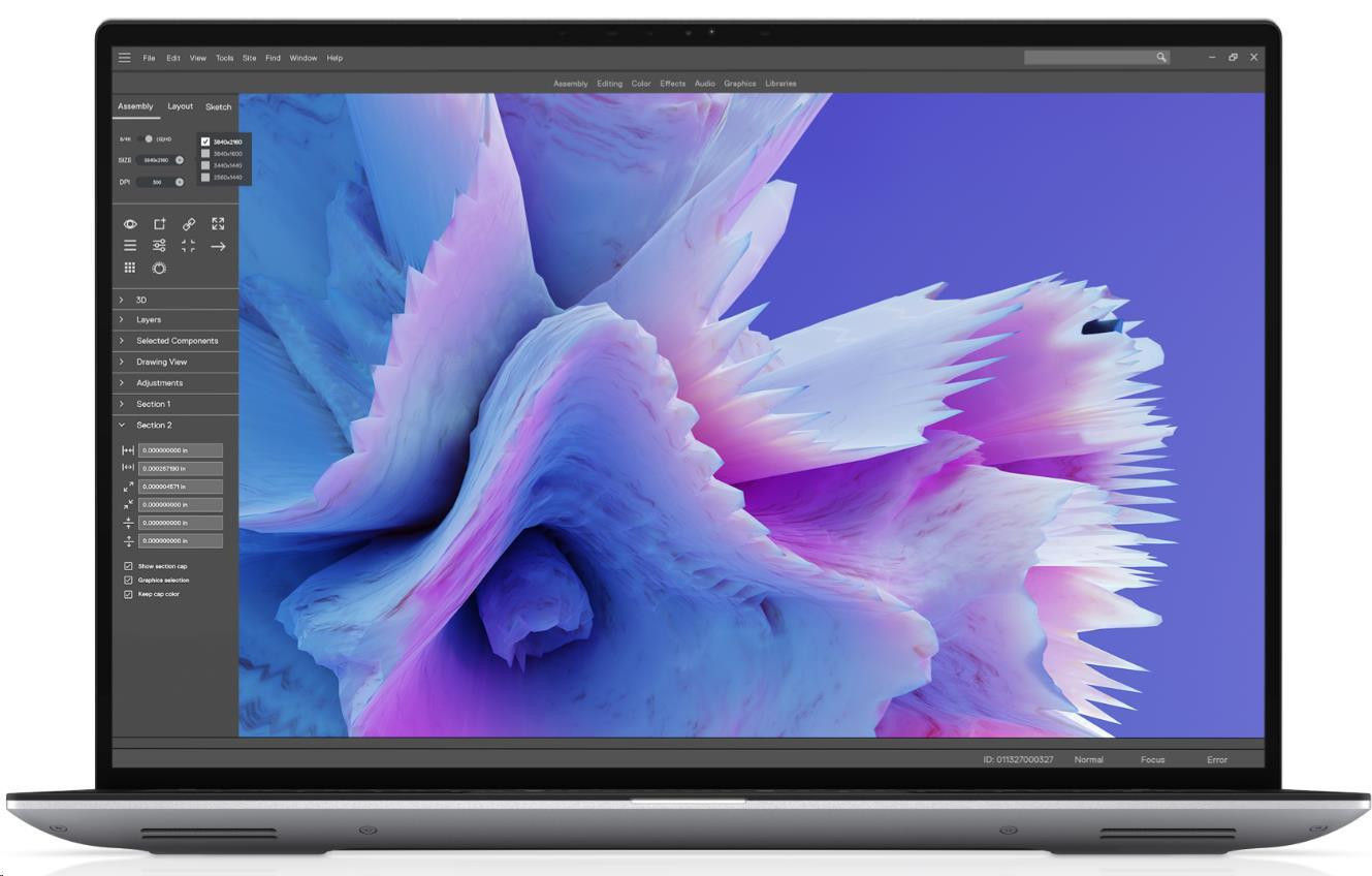 DELL NTB Precision 5480/i7-13800H/32GB/1TB SSD/14