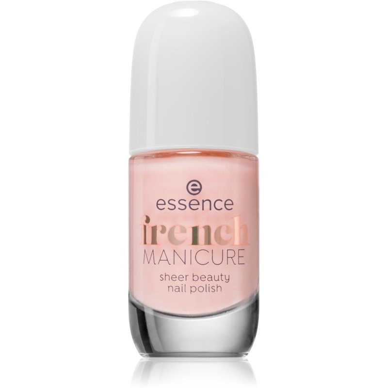 Essence French MANICURE lak na nechty odtieň 01 - peach please! 8 ml