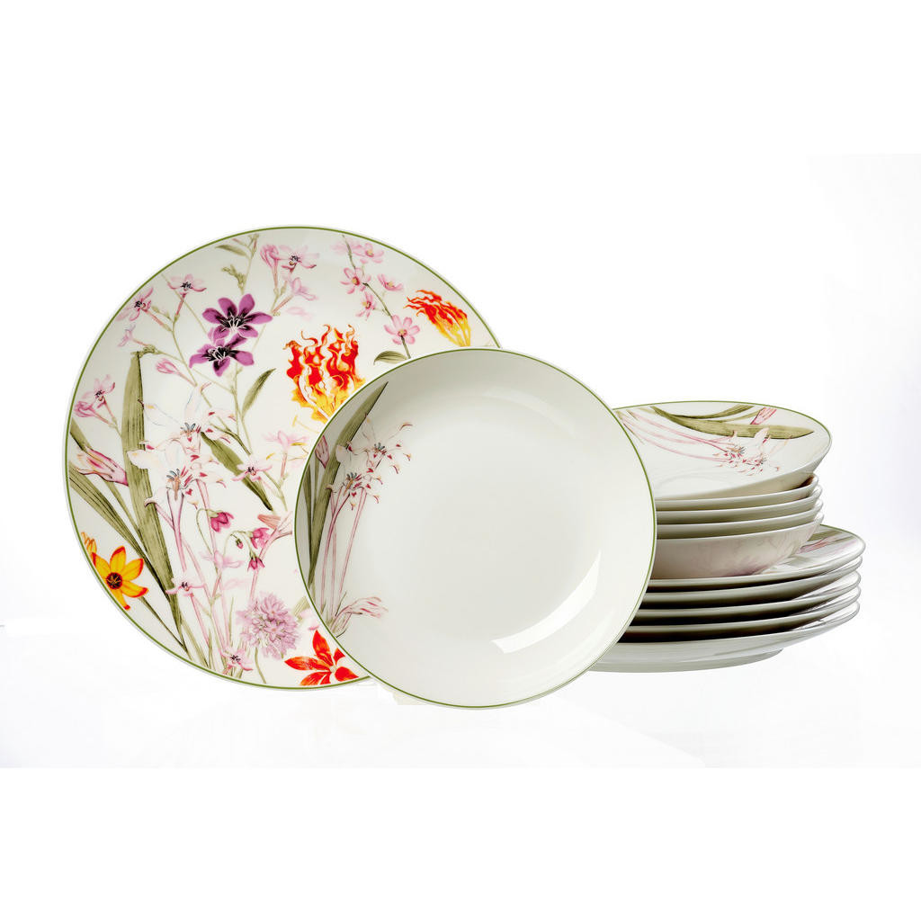 Ritzenhoff Breker JEDÁLENSKÝ SERVIS, 12-dielne, jemný porcelán (fine china)