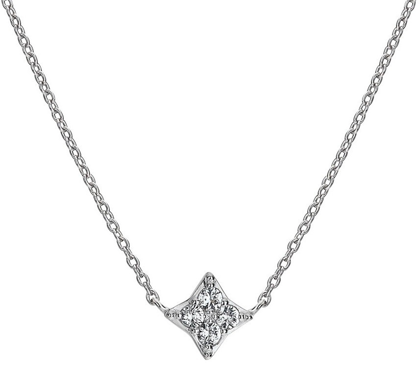 Hot Diamonds Strieborný náhrdelník s diamantom Stellar DN174