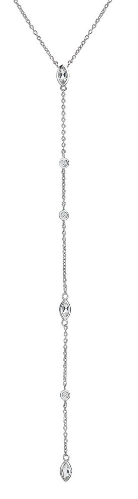 Hot Diamonds Nádherný strieborný náhrdelník s diamantom Tender DN178
