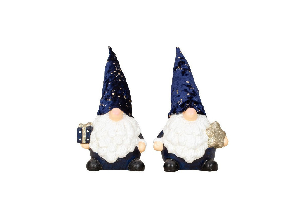 MAKRO - Santa škriatok 28cm rôzne druhy