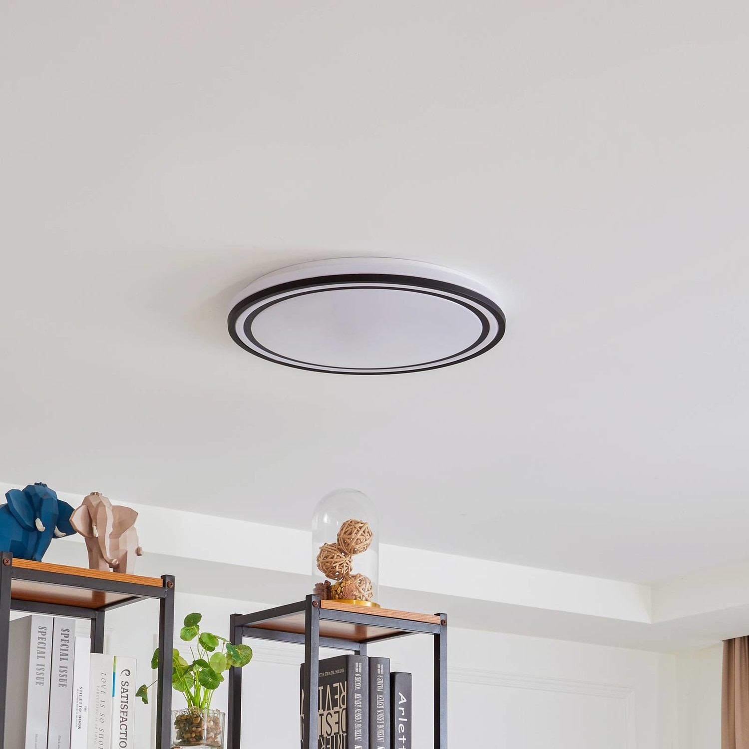 Lindby Arvada stropné LED svetlo smart RGBIC 7 cm