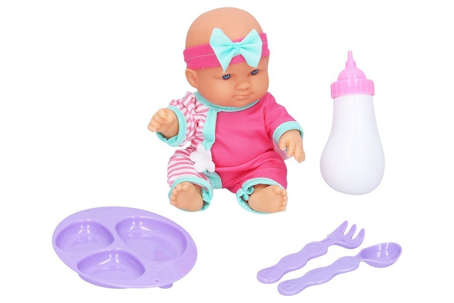 Bábätko jedálenský set 17cm