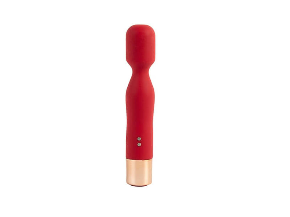 Lonely Charming Vibe - Rechargeable Waterproof Wand (Red)