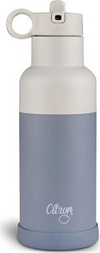 Citrón Nerezová fľaša na vodu 500 ml – Dusty Blue