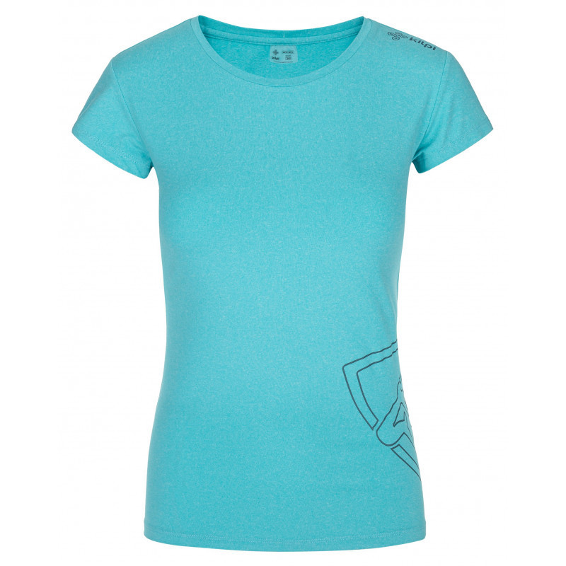 Women's functional T-shirt KILPI LISMAIN-W turquoise