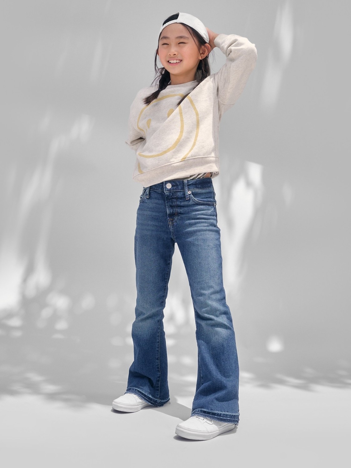 GAP Kids jeans flare high rise - Girls
