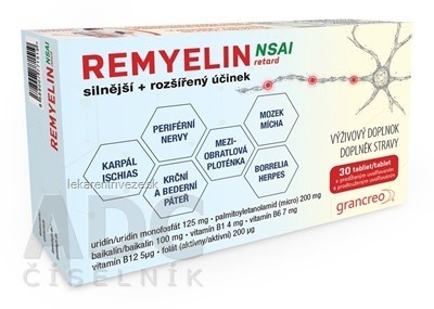 REMYELIN NSAI retard tbl s predĺženým uvoľňovaním 1x30 ks