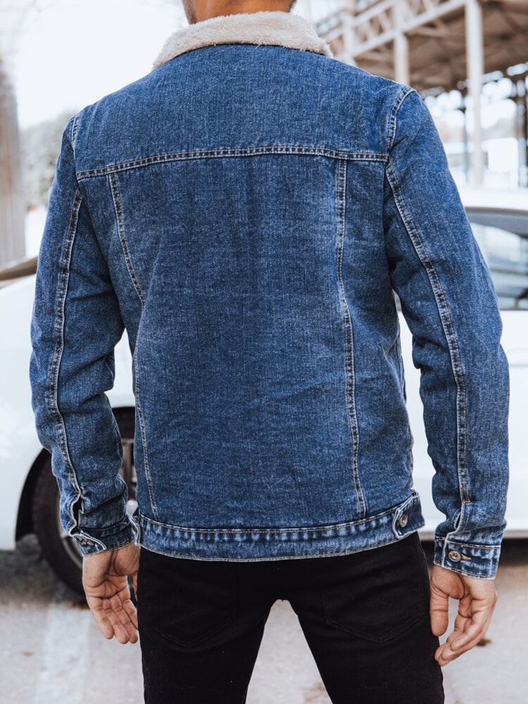 Men's Blue Denim Jacket Dstreet