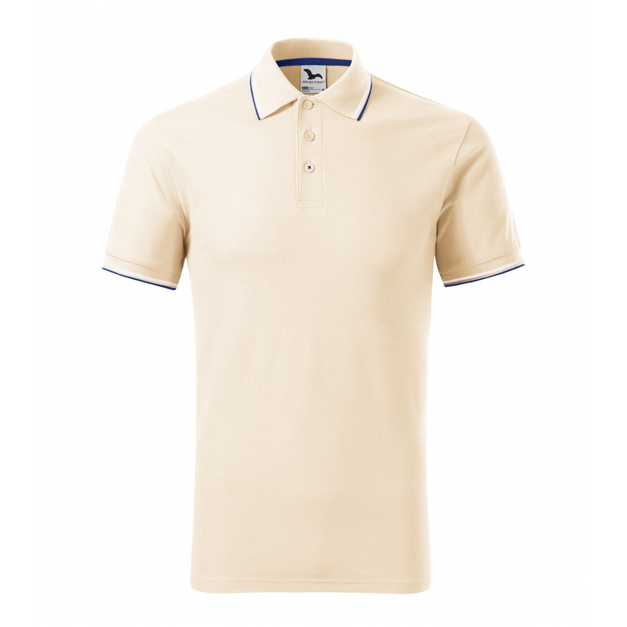 Pánske polo tričko Malfini Focus - mandlová, S