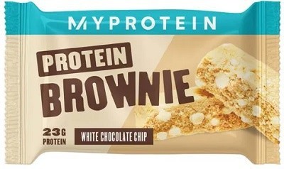 Myprotein protein brownie 75 g - bielá čokoláda