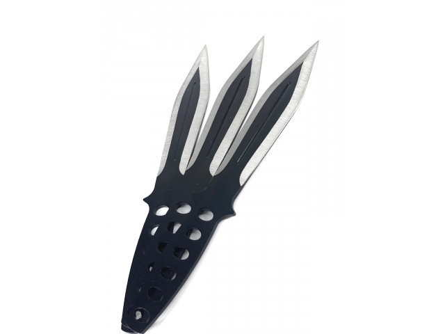 Súprava vrhacích nožov VENGEANCE, s puzdrom, 23 cm, 3 ks