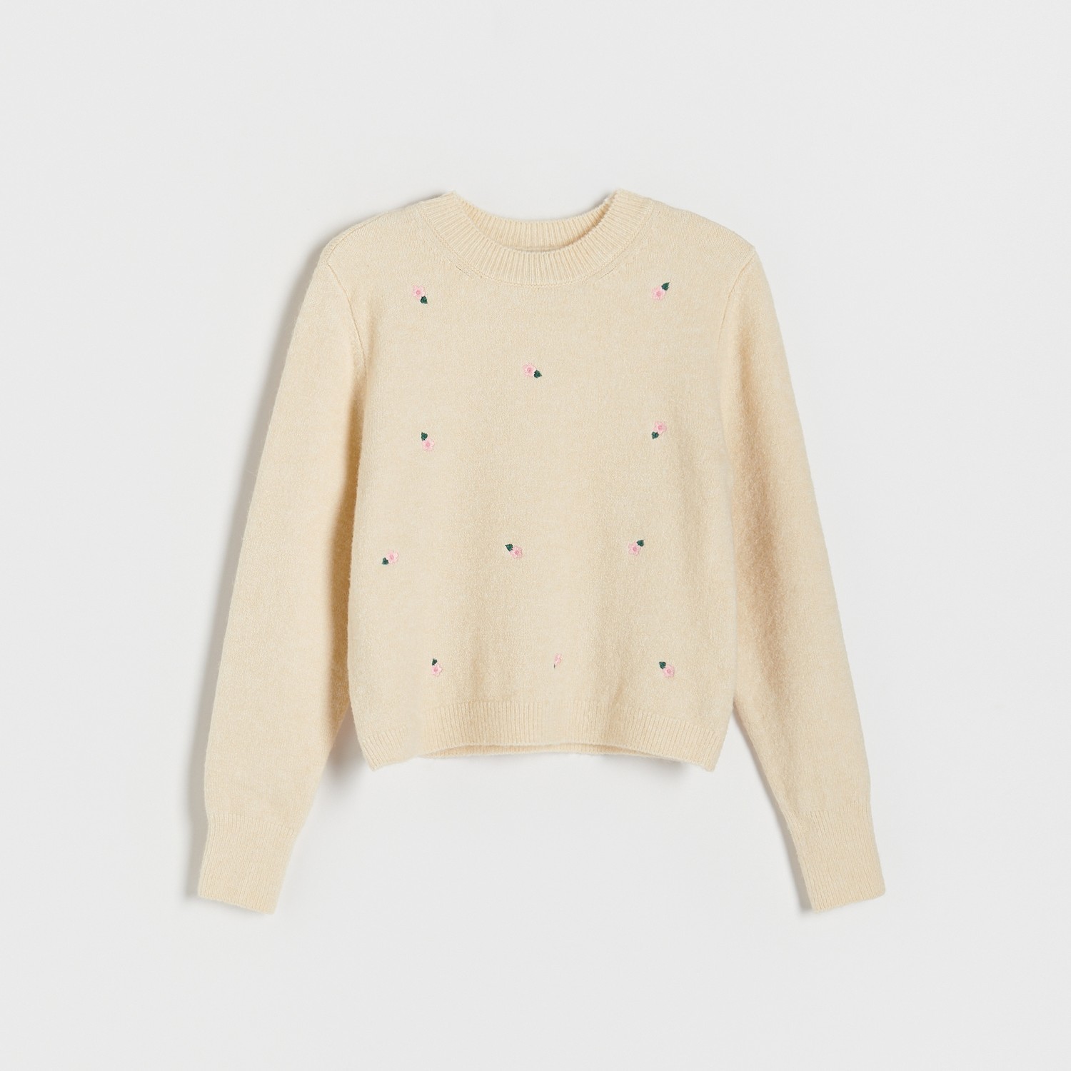 Reserved - Ladies` sweater - Svetlošedá