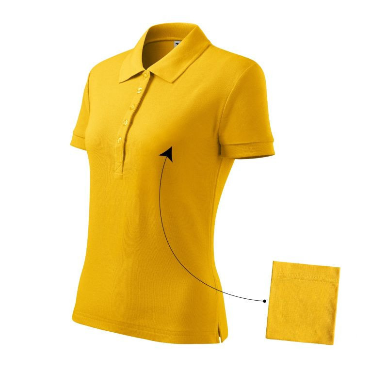 Polokošeľa Malfini Cotton W MLI-21304 žltá 2XL