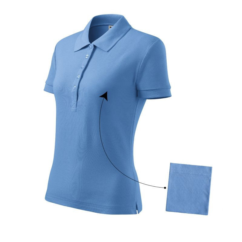 Polokošeľa Malfini Cotton W MLI-21315 modrá 2XL