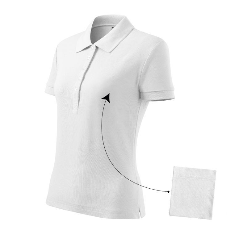 Polokošeľa Malfini Cotton W MLI-21300 biela 2XL