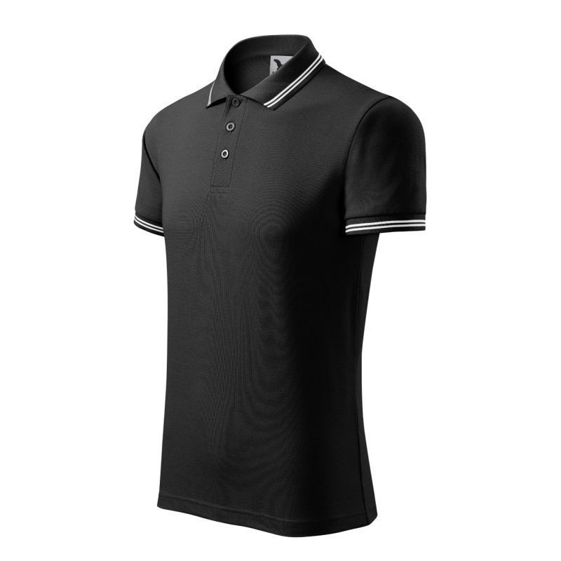 Polokošeľa Adler Urban M MLI-21901 čierna 3XL