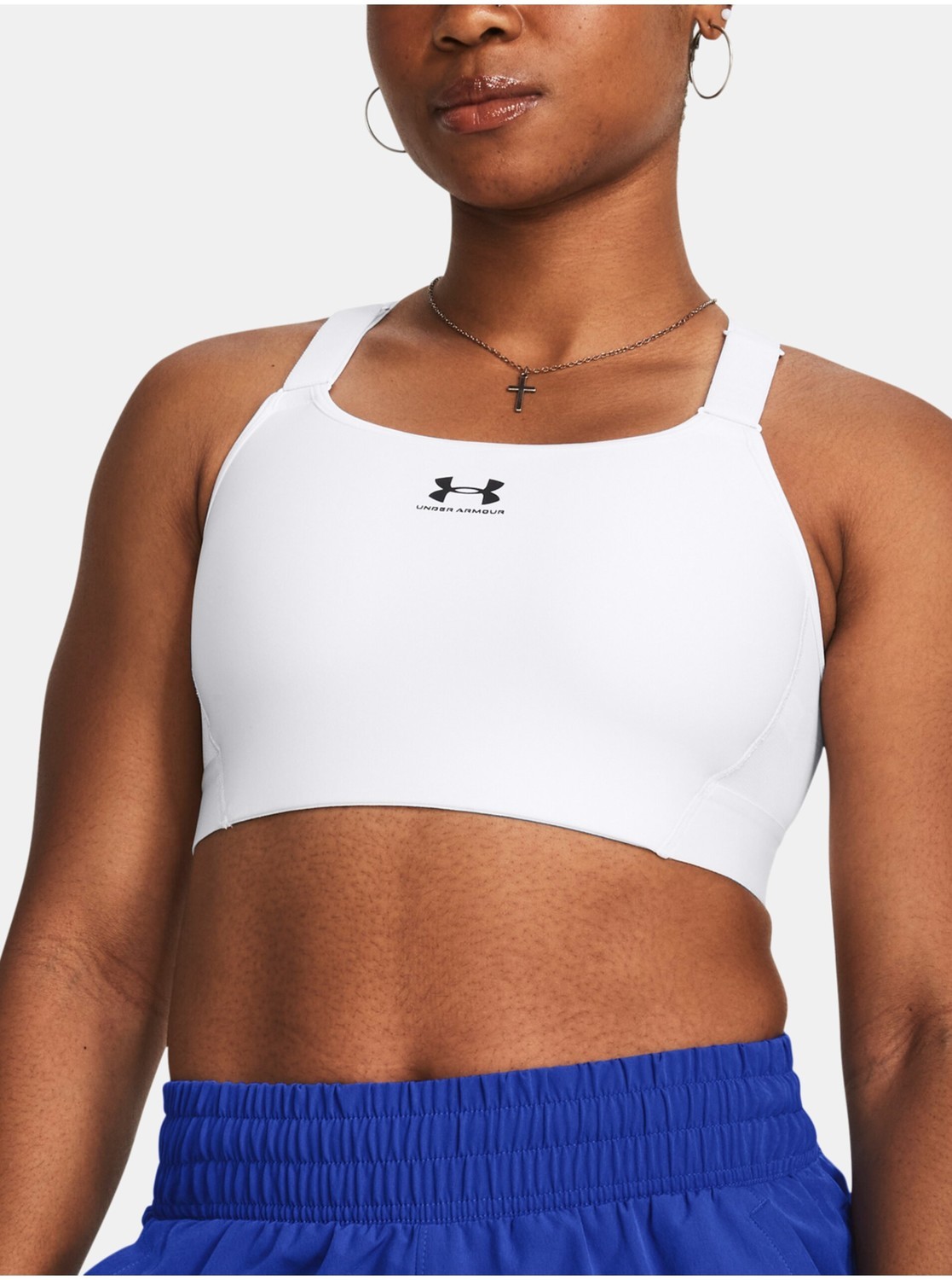 Biela dámska športová podprsenka Under Armour UA HG Armour High